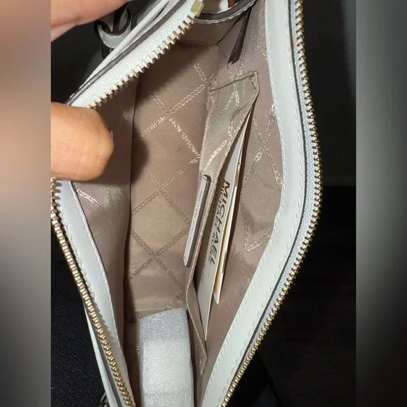 Michael Kors Empire Large Leather Convertible Crossbody Bag - Picture 7 of 10